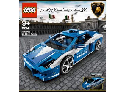 LEGO RACERS 8214 Lamborghini Polizia LP 560-4 Polizia