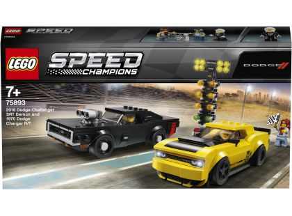 LEGO® Speed Champions 75893 2018 Dodge Challenger SRT Demon a 1970