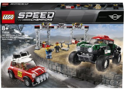 LEGO Speed Champions 75894 1967 Mini Cooper S Rally a 2018 MINI Jo