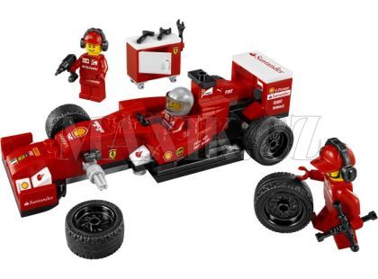 LEGO Speed Champions 75913 Kamión pro vůz F14 T týmu Scuderia Ferrari