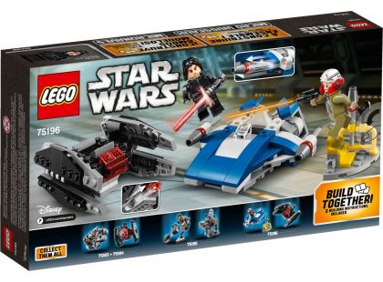 LEGO Star Wars 75196 Stíhačka A-Wing™ vs. mikrostíhačka TIE Silencer™