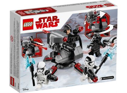 LEGO Star Wars 75197 Oddíl speciálních jednotek Prvního řádu