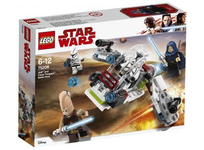 LEGO Star Wars 75206 Bitevní balíček Jediů a klonových vojáků