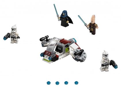 LEGO Star Wars 75206 Bitevní balíček Jediů a klonových vojáků