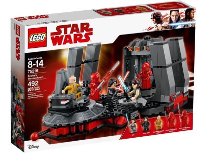 LEGO Star Wars 75216 Snokeův trůní sál - Poškozený obal
