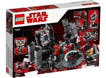 LEGO Star Wars 75216 Snokeův trůní sál - Poškozený obal
