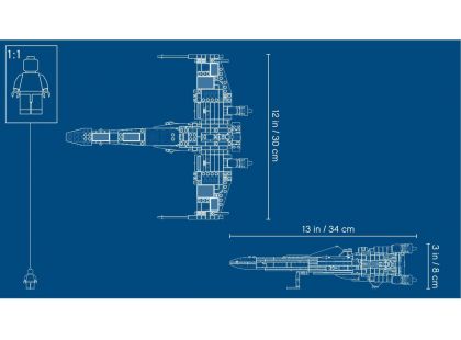 LEGO Star Wars 75218 Stíhačka X-wing Starfighter™