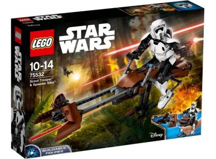 LEGO Star Wars 75532 Průzkumný voják a speederová motorka - Poškozený obal