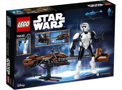 LEGO Star Wars 75532 Průzkumný voják a speederová motorka