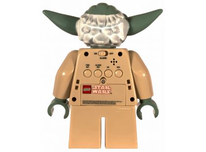 LEGO Star Wars Yoda hodiny s budíkem