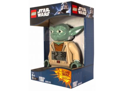 LEGO Star Wars Yoda hodiny s budíkem
