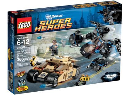 LEGO Super Heroes 76001 The Bat vs. Bane: Krkolomná honička
