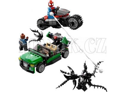 LEGO Super Heroes 76004 Spider-Man: Honička na motorce