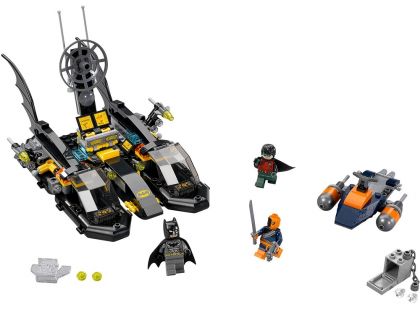 LEGO Super Heroes 76034 Honička v přístavu s Batmanovým člunem