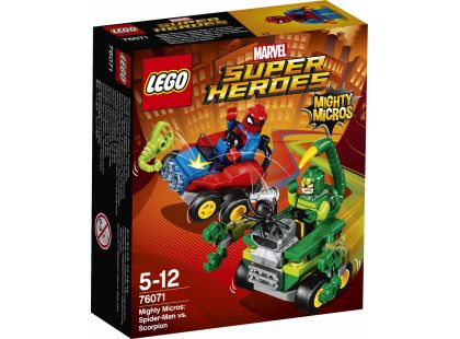 LEGO Super Heroes 76071 Mighty Micros: Spiderman vs. Škorpion