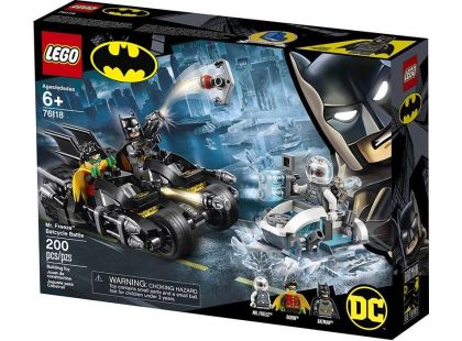 LEGO Super Heroes 76118 Mr. Freeze™ vs. Batman na Batmotorce™ - Poškozený obal