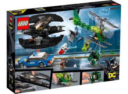 LEGO Super Heroes 76120 Batmanovo letadlo a Hádankářova krádež