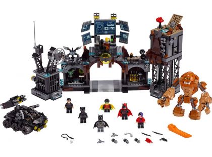 LEGO Super Heroes 76122 Clayface™ útočí na Batmanovu jeskyni