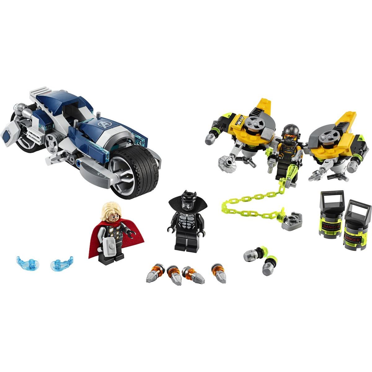 LEGO Super Heroes 76142 Avengers: Zběsilý útok na motorce