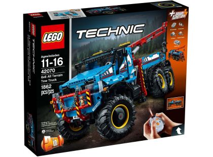 LEGO Technic 42070 Terénní odtahový vůz 6x6