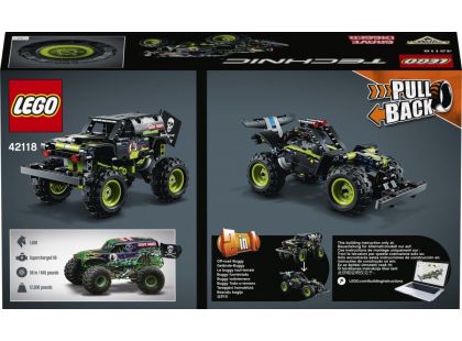 LEGO Technic 42118 Monster Jam®  Grave Digger® - Poškozený obal