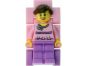 LEGO Time Teacher Výuková stavebnice hodin + hodinky růžové 7