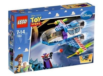 LEGO Toy Story 7593 Buzzův vesmírný velitelský raketoplán