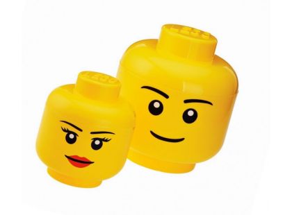LEGO® Úložná hlava (velikost L) - chlapec