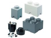 LEGO® úložné boxy Multi-Pack 4 ks černá, bílá, šedá