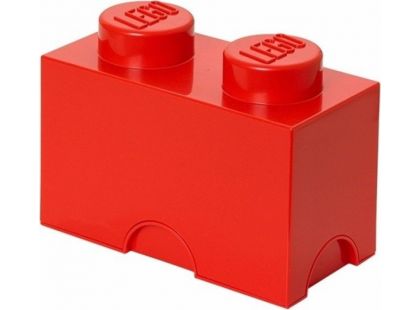 LEGO® Úložný box 12,5 x 25 x 18 cm Červený