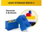LEGO® Úložný box 12,5 x 25 x 18 cm Modrý 2