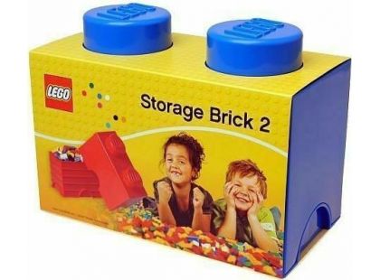LEGO® Úložný box 12,5 x 25 x 18 cm Modrý