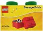 LEGO® Úložný box 25 x 25 x 18 cm Tmavě zelený 2