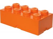 LEGO Úložný box 25 x 50 x 18 cm Oranžový