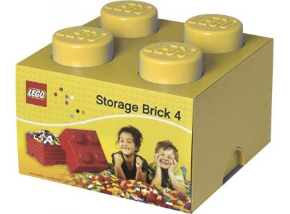 LEGO Úložný box 250x252x181 mm - žlutý