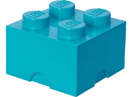 LEGO Úložný box 25x25x18cm Azurová