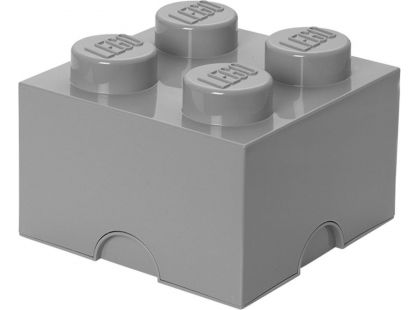 LEGO Úložný box 25x25x18cm Světle šedá