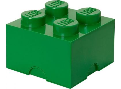 LEGO Úložný box 25x25x18cm Tmavě zelená