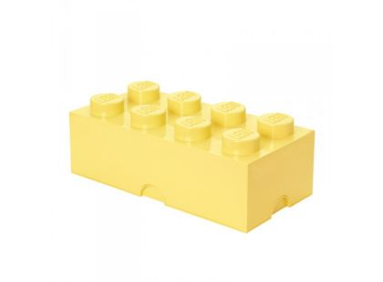 LEGO® Úložný box 25x50x18cm Světle žlutá