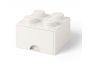 LEGO® úložný box 4 s šuplíkem - Bílá 3