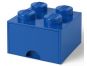 LEGO® úložný box 4 s šuplíkem - Modrá 2