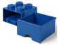 LEGO® úložný box 4 s šuplíkem - Modrá 3