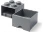 LEGO® úložný box 4 s šuplíkem - Tmavě šedá 3