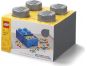 LEGO® úložný box 4 s šuplíkem - Tmavě šedá 5