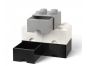 LEGO® úložný box 8 s šuplíky - bílá 3