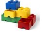 LEGO® Úložný box 8 s šuplíky - červená 5