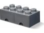 LEGO® Úložný box 8 s šuplíky - tmavě šedá 3