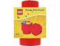 LEGO Úložný box kulatý 12,5x18cm Červená 2