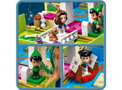 LEGO® Disney 43220 Petr Pan a Wendy a jejich pohádková kniha dobrodružství