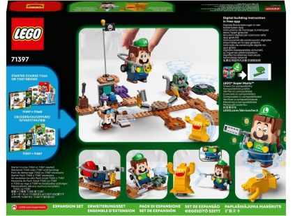 LEGO® Super Mario™ 71397 Luigiho sídlo Poltergust rozšiřující set